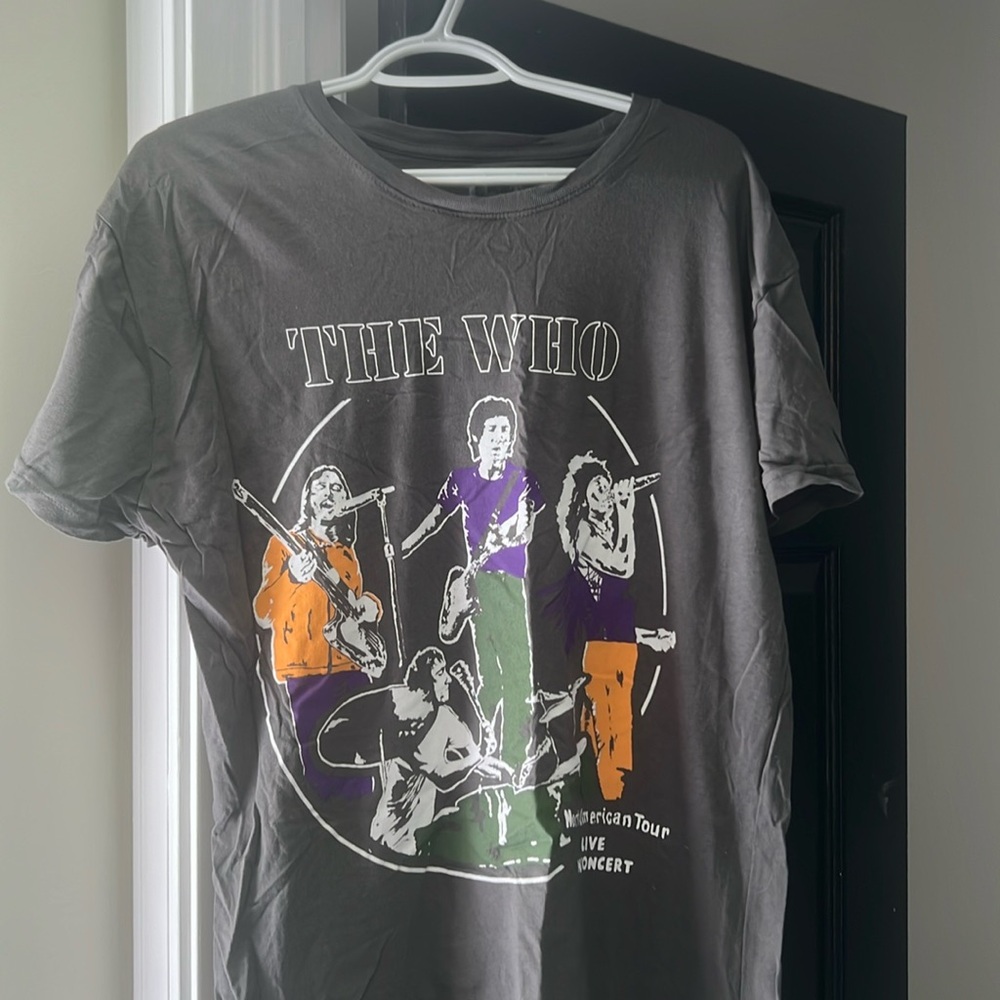 Women's The Who shirt from target